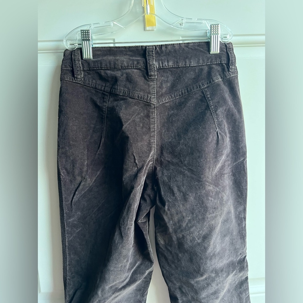 Free People High Time Velvet Kick Flare Pants NWT - Picture 6 of 7